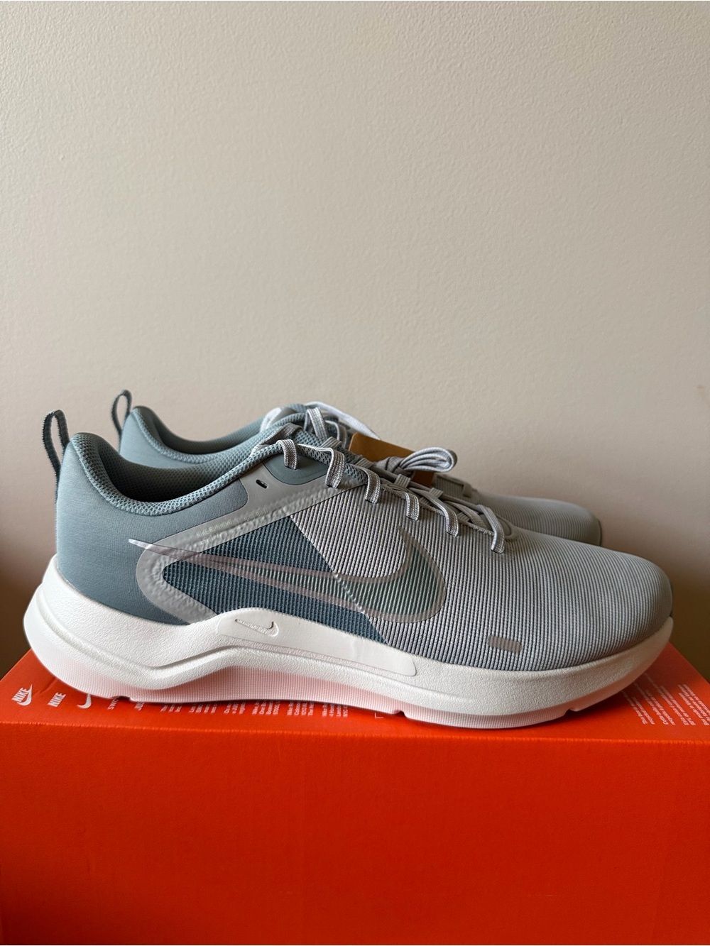 Nike Downshifter 12 Cool Grey Metallic DD9293-004 Men’s Size 10